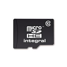 INTEGRAL Micro SDHC karta 8GB Class 10 (rychlost ÄtenÃ­ aÅ¾ 20MB/s) + adaptÃ©r