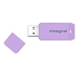 INTEGRAL Pastel 8GB USB 2.0 flashdisk, Lavender Haze