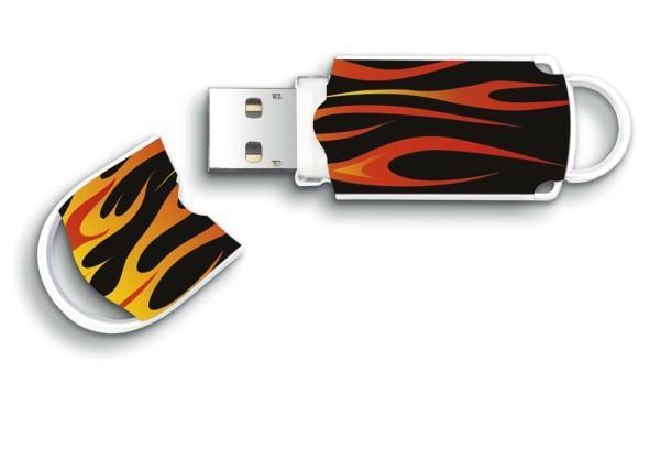 INTEGRAL Xpression 8GB USB 2.0 flashdisk, HOT ROD
