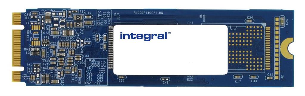 INTEGRAL SSD disk 128GB, SATA3, M.2 2280-D3-B-M, SMART TRIM (530MB/s; 430MB/s)