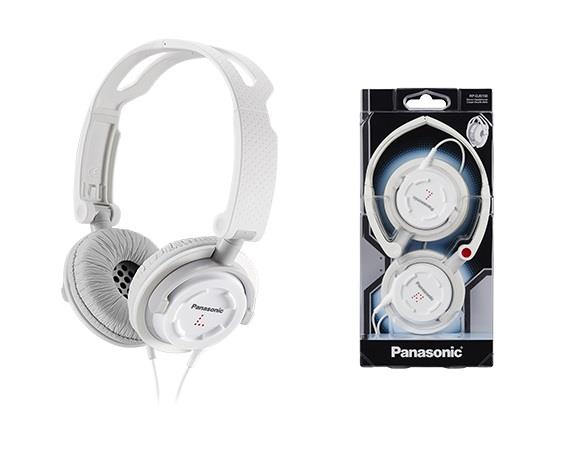 SluchÃ¡tka Panasonic RP-DJS150E-W, bÃ­lÃ¡