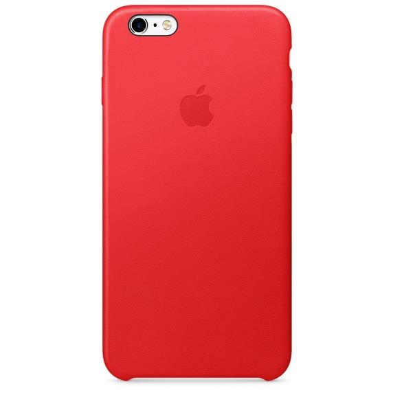 Apple iPhone 6s Plus Leather Case (PRODUCT)RED