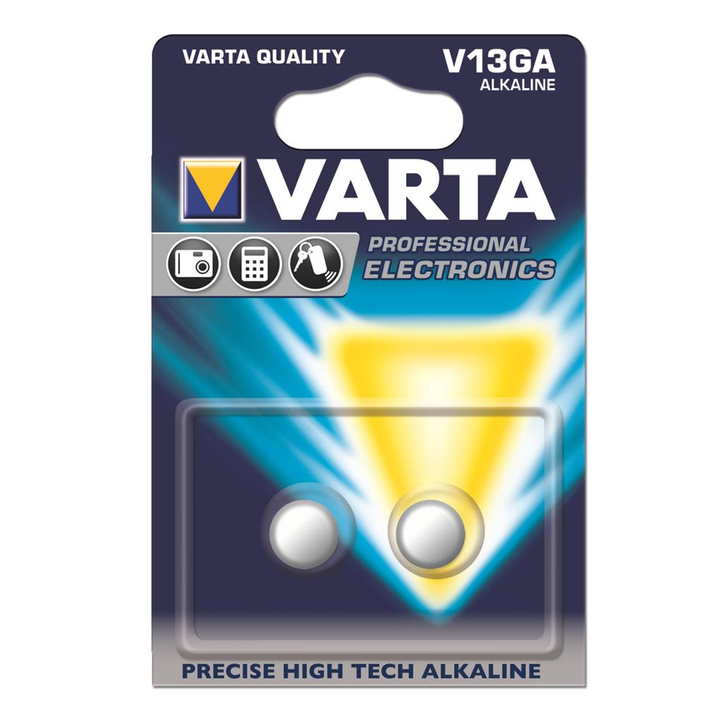 VARTA Alkaline Batteries V13GA (typ LR44) 2pcs