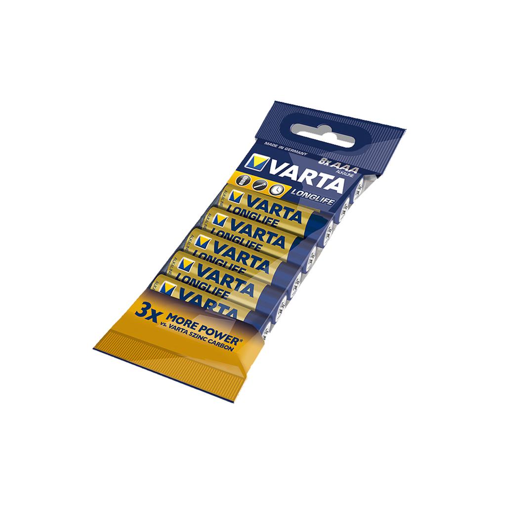 VARTA Alkaline batteries R3 (AAA) 8pcs longlife