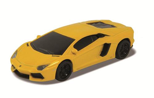 USB 2.0 Flash memory 8GB licensed Lamborghini Aventador yellow (blister)