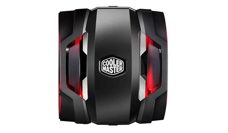 Cooler MasterAir Maker 8, Tower, 140mm x2 900-1800RPM, red LED