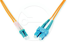 Patch kabel 50/125 SCpc/LCpc 3m MM duplex FC50-9/4-3M