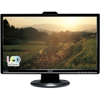 Asus LCD-LED VK248H 24'' wide FHD, 2ms GtG, 50mil:1, repro, DVI, HDMI, webcam,Ä.