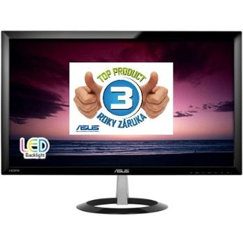 Asus LCD-LED VX238H 23'' wide FHD, 1ms, DC 80mil:1, DVI, 2xHDMI, 250cd/m2, Ä.