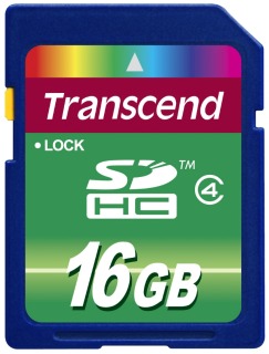 Transcend SDHC karta 16GB Class 4