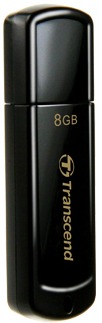 Transcend JetFlash 350 flashdisk 8GB USB 2.0, JetFlash Elite SW, ÄernÃ½