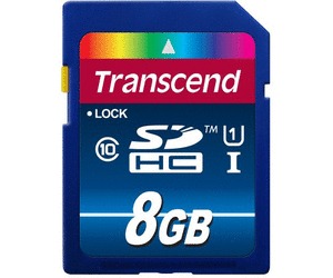 Transcend SDHC karta 8GB Class 10 UHS-I