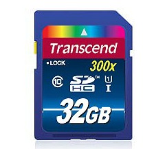 Transcend SDHC karta 32GB Class 10 UHS-I 300x