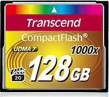 Transcend Compact Flash karta 128GB 1000x, pro prÅ¯mysl. vyuÅ¾itÃ­