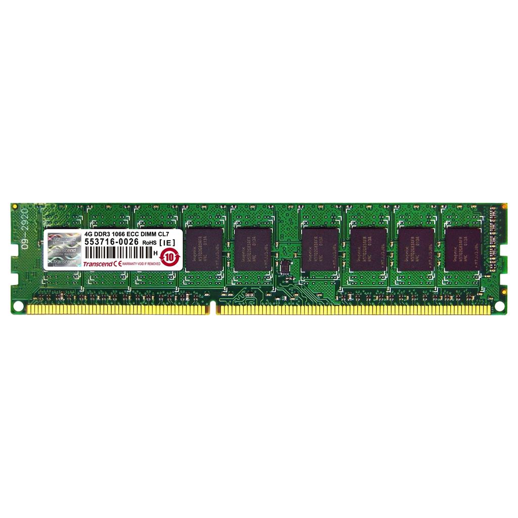 Transcend 4GB DDR3 1066MHz, 2Rx8