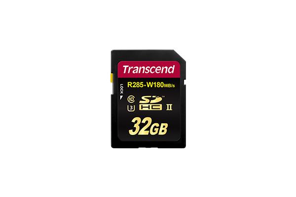 PamÄÅ¥ovÃ¡ karta Transcend SDHC 32GB, Class3 UHS-II, (R285, W180MB/s)