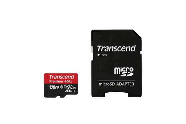 PamÄÅ¥ovÃ¡ karta Transcend Micro SDXC 128GB Class 10, UHS1 + AdaptÃ©r