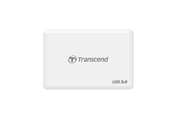 Transcend ÄteÄka pamÄÅ¥ovÃ½ch karet USB3.0 All-in-1 Multi Card Reader, bÃ­lÃ¡
