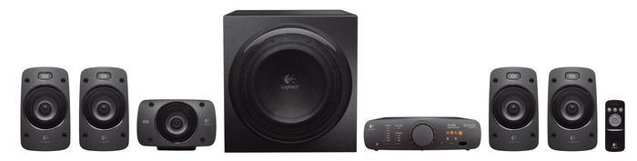 LogitechÂ® Surround Sound Speakers Z906 - sada reproduktorÅ¯ 5.1, nÃ¡hrada Z-5500!