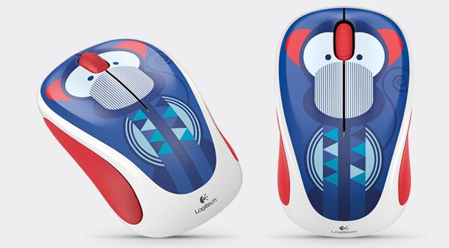 Logitech BezdrÃ¡tovÃ¡ myÅ¡ M238 Play Collection - MONKEY - 2.4GHZ - EMEA