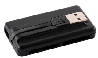 ÄteÄka pamÄÅ¥ovÃ½ch karet a USB hub Modecom CR-COMBO2, 3x USB - externÃ­ (ÄernÃ¡)