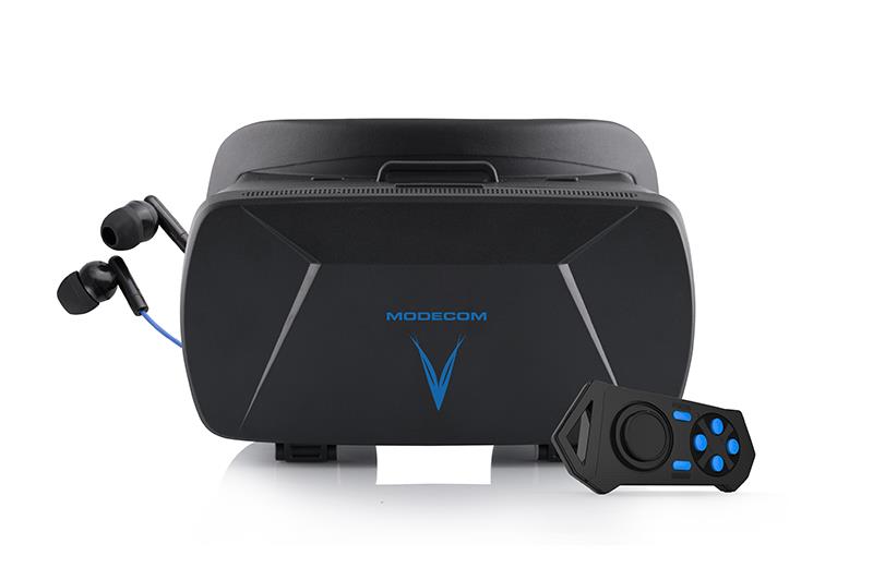 Modecom VOLCANO Blaze sada 3D/VR pro smartphony (brÃ½le, Pad, sluchÃ¡tka)