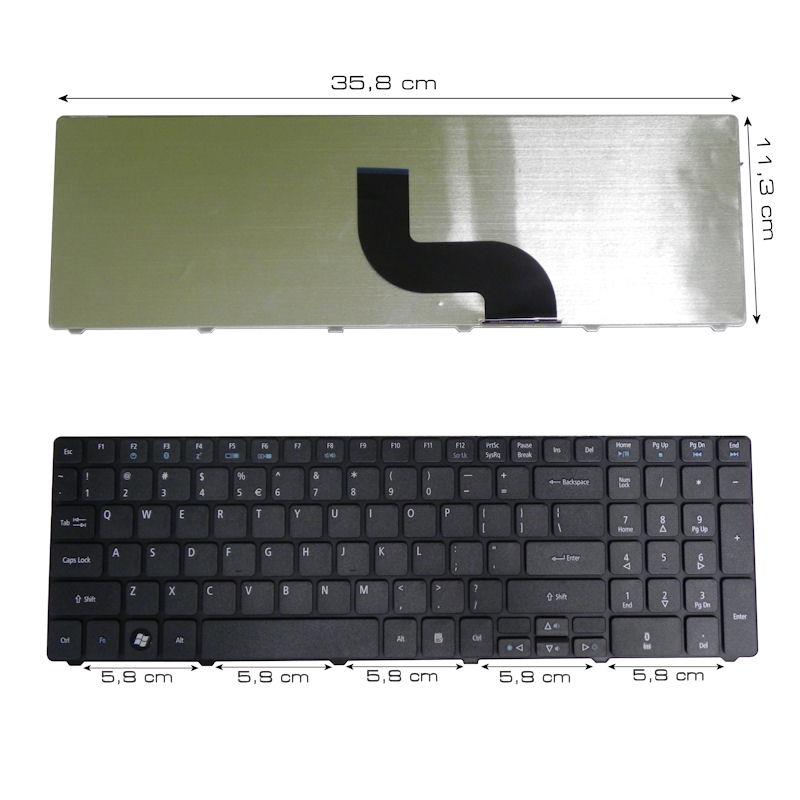 Qoltec KlÃ¡vesnice pro notebook Acer Aspire 5340 5536 5738 5740