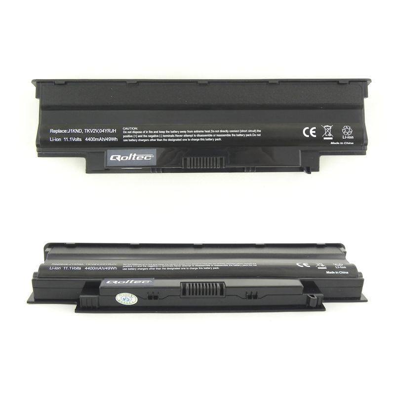 Qoltec Long Life baterie pro notebooky Dell Vostro 13R, 10.8-11.1V | 4400mAh