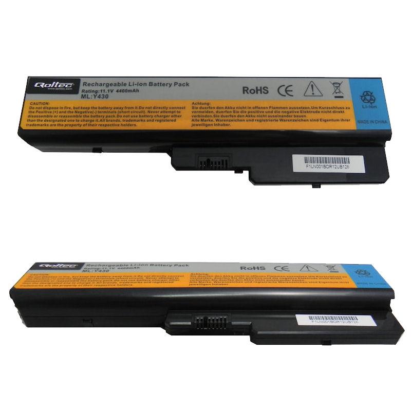 Qoltec Long Life baterie pro notebooky Lenovo IdeaPad V430a, 10.8-11.1V | 4400mA
