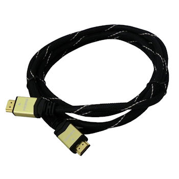 Qoltec Kabel HDMI v1.4 GOLD PREMIUM AM/AM 2m, blister