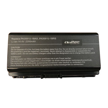 Qoltec Long Life baterie pro notebooky Toshiba L40-16, PA3591, 14.4V | 2200mAh