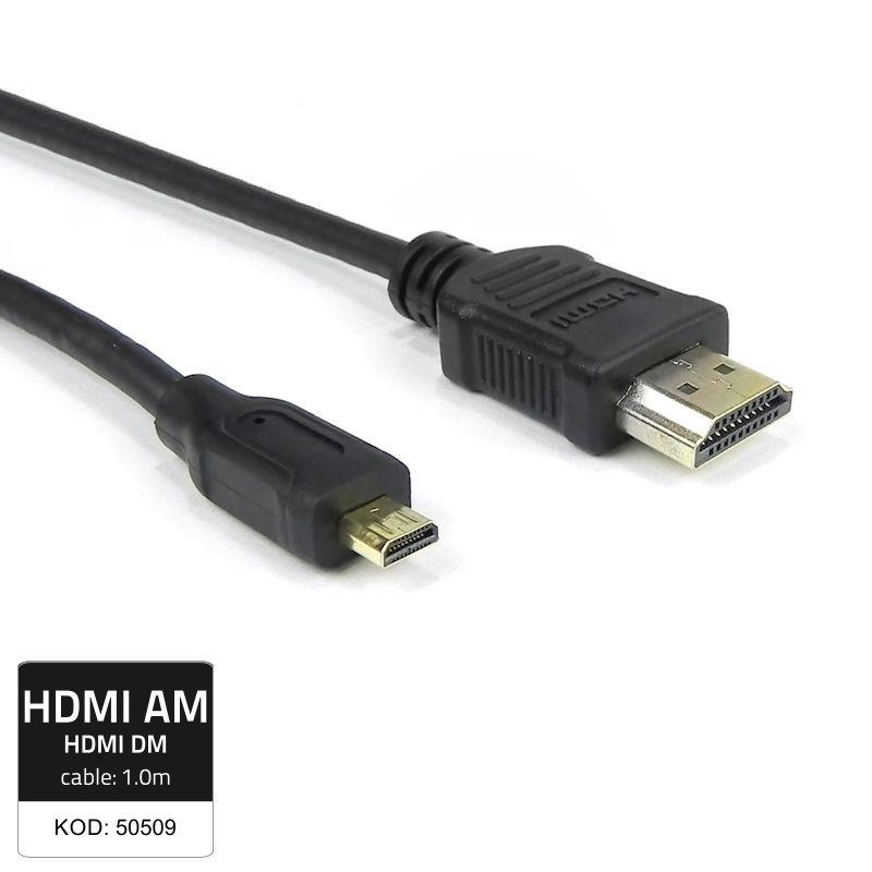 Qoltec Kabel HDMI (M)/Micro HDMI (M)