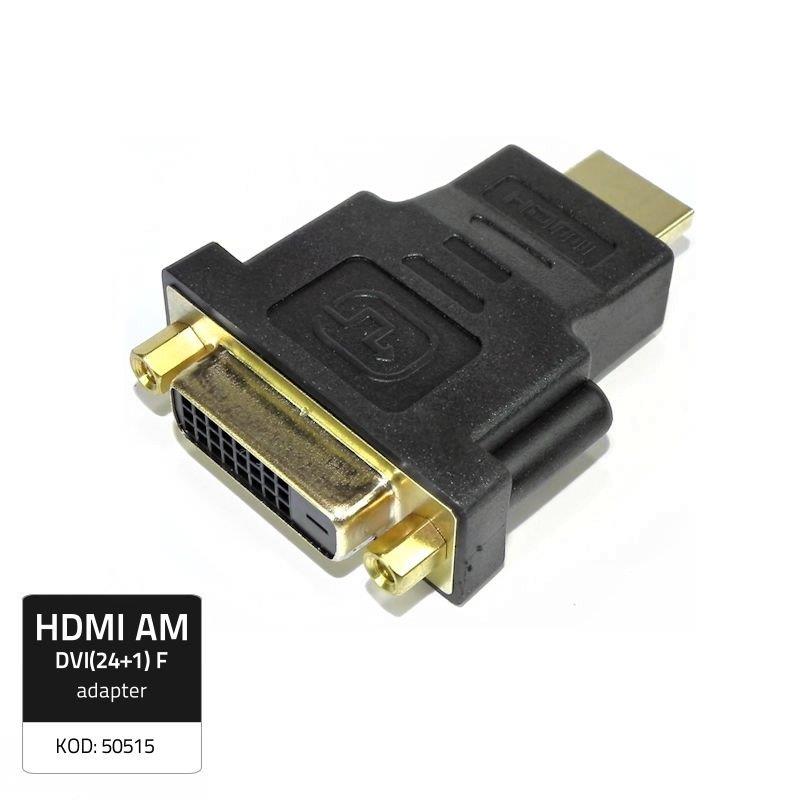 Qoltec AdaptÃ©r HDMI (M)/DVI (24+1) (F)