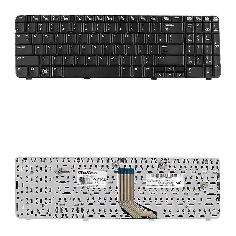 Qoltec Notebook Keyboard HP/Compaq CQ61 / G61 | Black