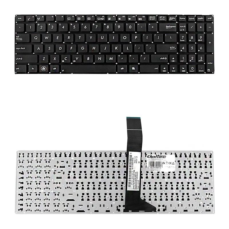Qoltec Notebook Keyboard Asus X550 | Black