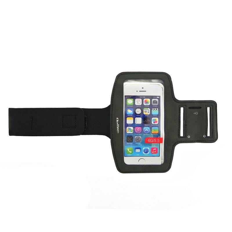 Qoltec Sports Armband for smartphone max.5.5'' black