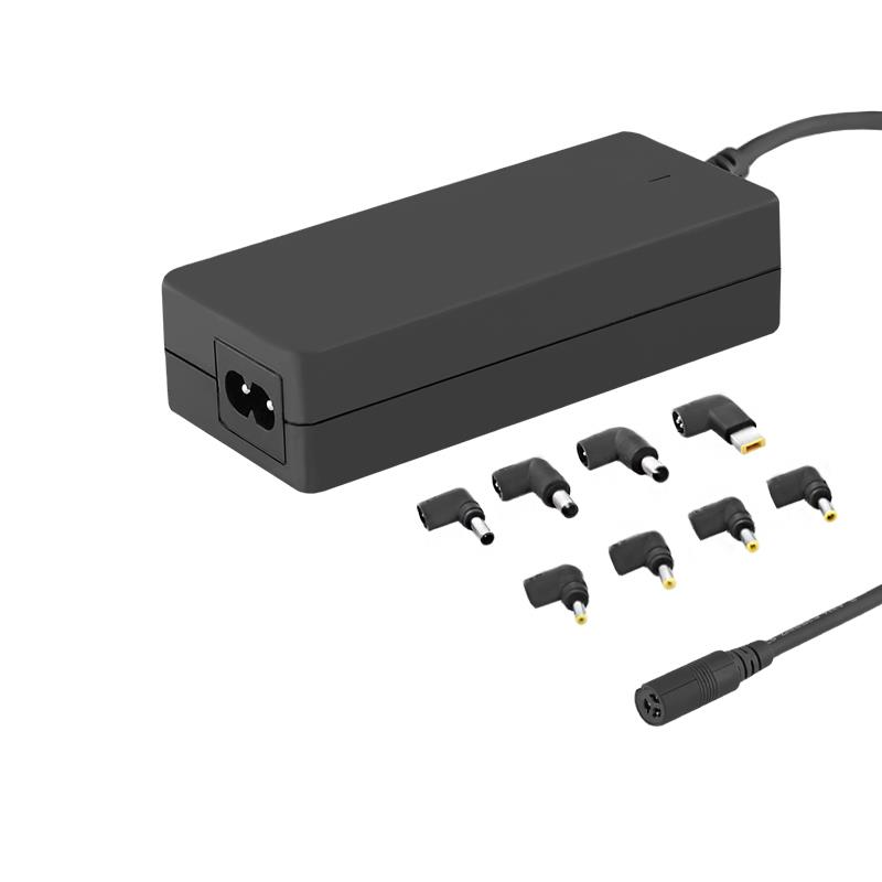 Universal power adapter 65W | 8 plugins | +power cable