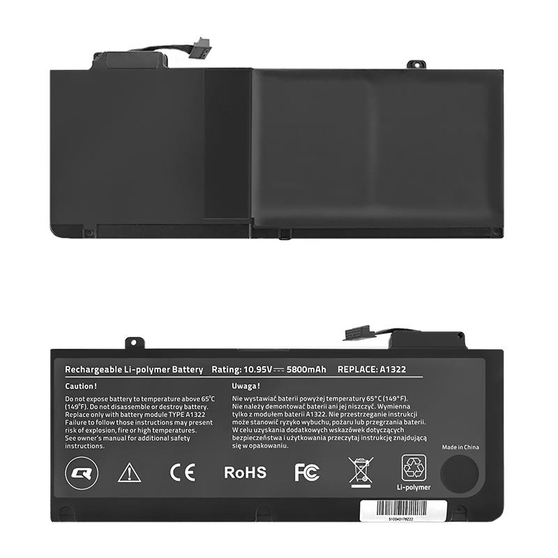 Qoltec Long Life Notebook Battery - MacBook Pro 13'' | 5800mAh | 10.95V