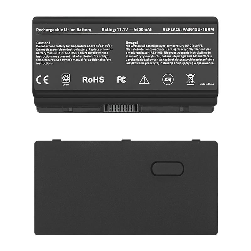 Qoltec Long Life Notebook Battery - Toshiba PA3615U | 4400mAh | 11.1V