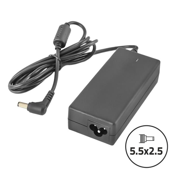 Qoltec Notebook adapter 90W | 19V | 4.9 A | 5.5x2.5