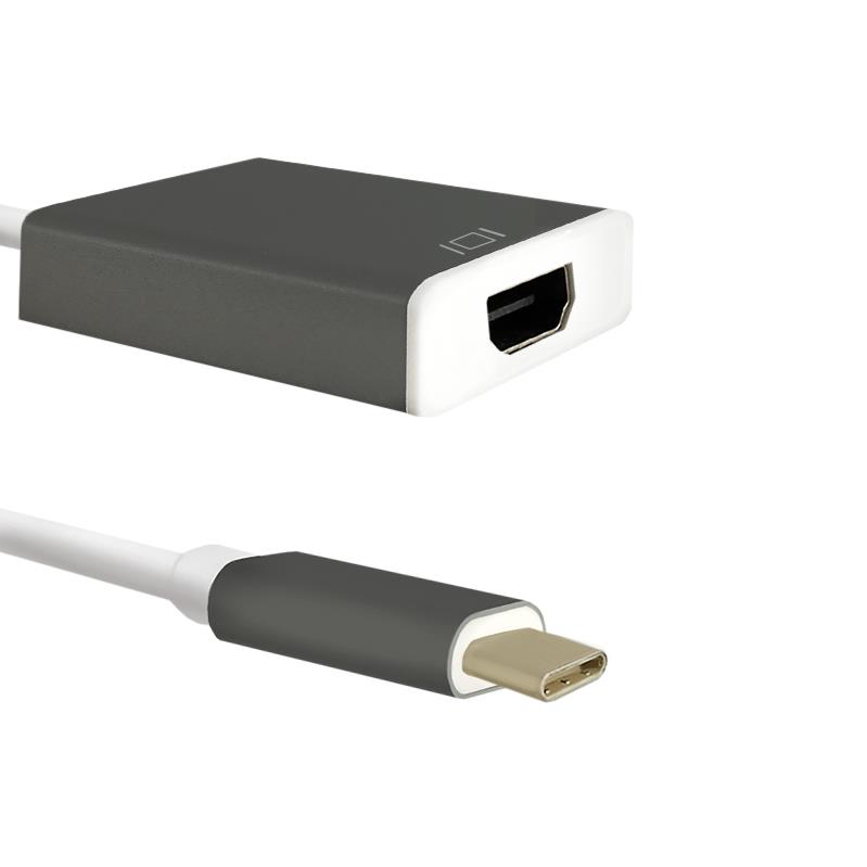 Qoltec Adapter USB 3.1 typC male / HDMI A female