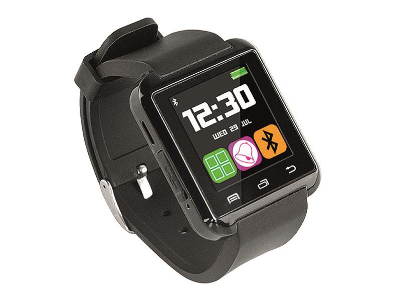 Smartwatch with BT 3.0, commucation and synchronization with smartphones