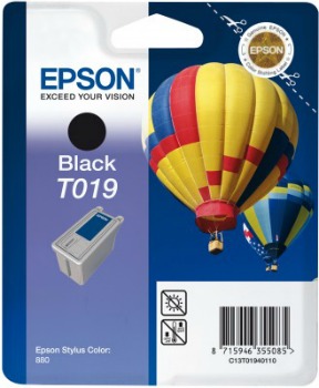 Inkoust Epson T019 black | Stylus Color 880