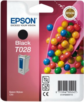 Inkoust Epson T028 black | Stylus C60