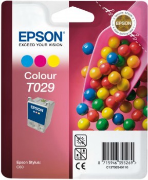 Inkoust Epson T029 color | Stylus C60