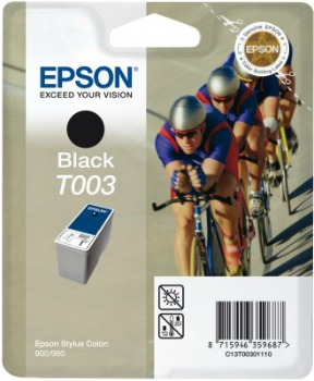 Inkoust Epson T003 black | Stylus Color 900/980