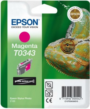 Inkoust Epson T0343 magenta | Stylus Photo 2100/2100 Colour Management Edition