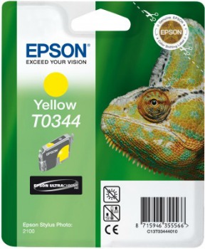 Inkoust Epson T0344 yellow | Stylus Photo 2100/2100 Colour Management Edition