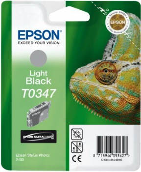 Inkoust Epson T0347 light black | Stylus Photo 2100/2100 Colour Management Editi