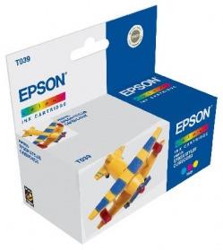 Inkoust Epson T039 color | Stylus C43SX/43UX/45